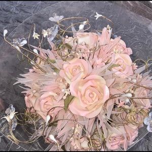 Bouquet of flowers for quince